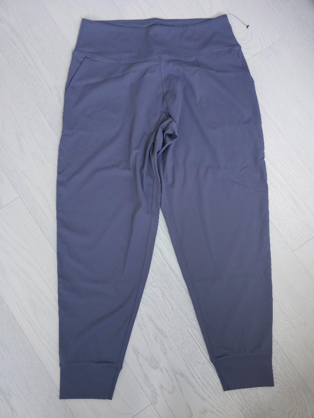 Mens Athletic Jogger Pants XL Grey Performance Stretch Workout Training Jogger